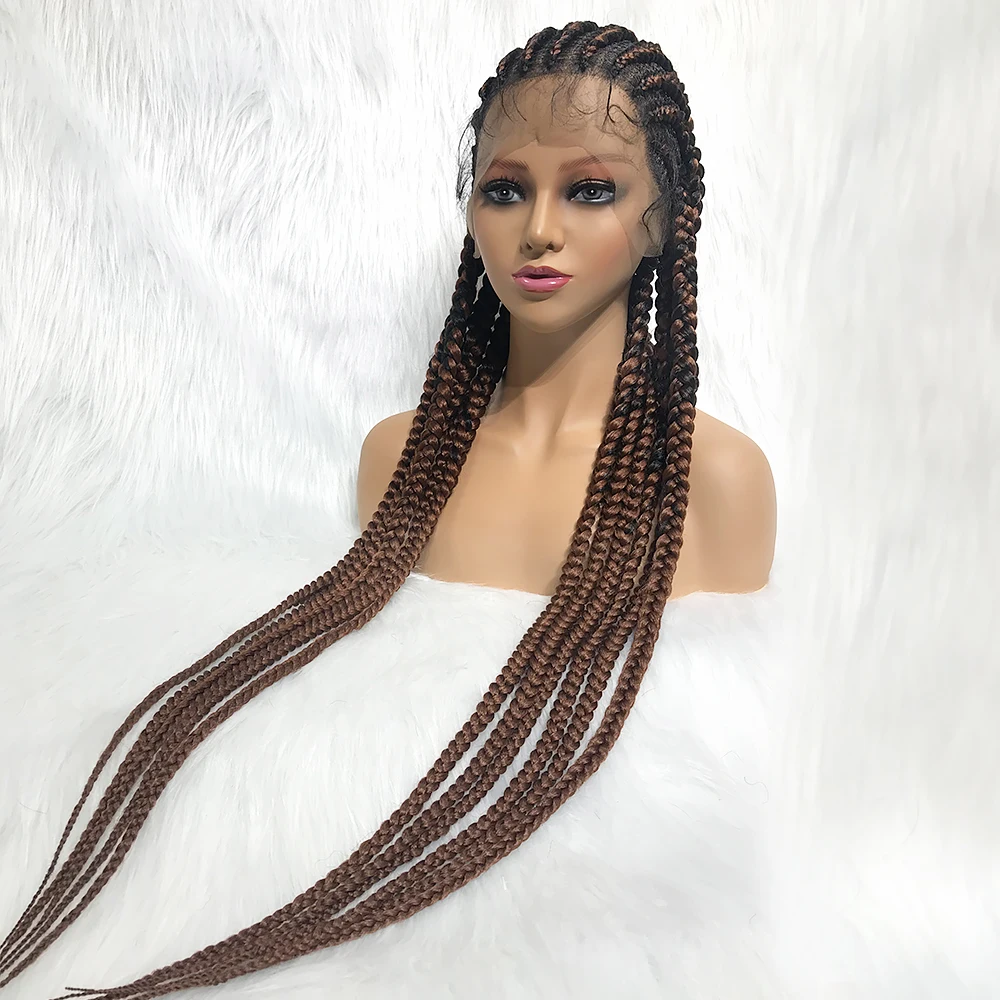 MALAIKA Hair Braid wig hair full lace wig preplucked lace wig
