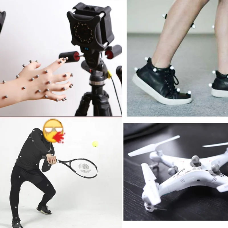 Passive Infrared Reflective Ball Marker Point Motion Capture 3D Video cg  Animation marker ball