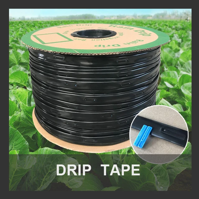 HYRT 2020 new agriculture drip irrigation 16mm flat dripper drip tape
