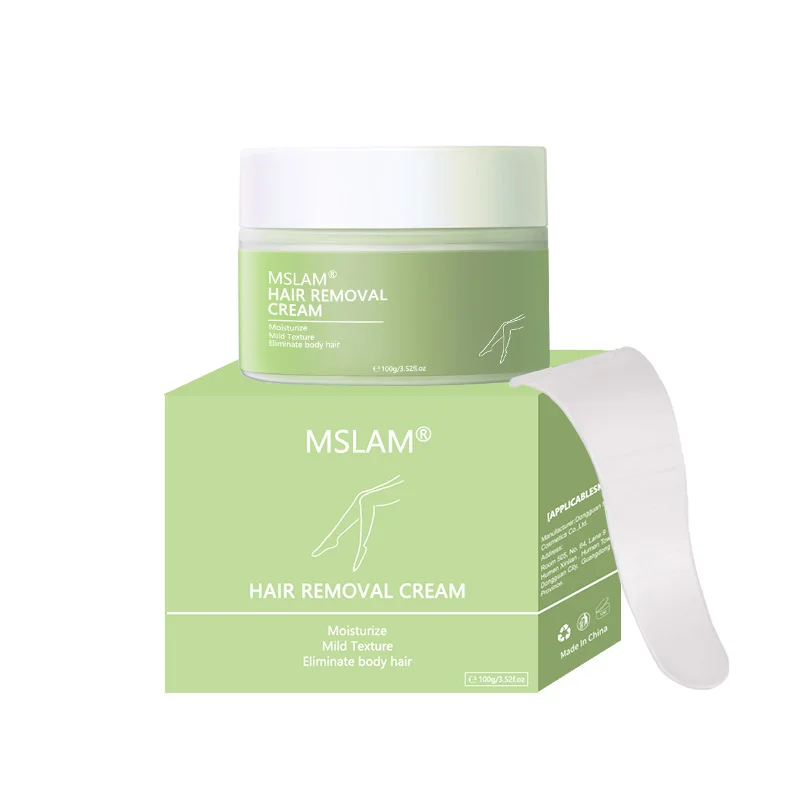 New Arrival Factory Price 100g MSLAM Women Fast Hair Removal Cream for Leg Hand under armpits Mild Texture
