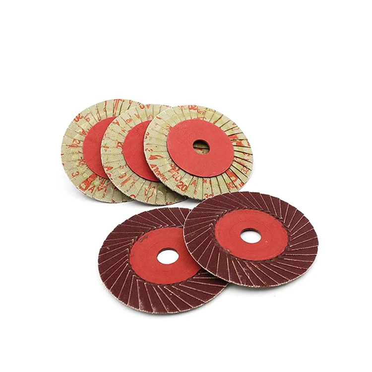 Strong tensile zirconia flap disc 4inch 100mm min order 100pcs flexible flap disc polishing alloy materials