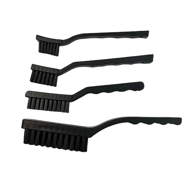 GI High Quality Conductive Carbon Fiber ESD Brush Antistatic Hair Brush for Cleanroom Dust Free EPA Areas