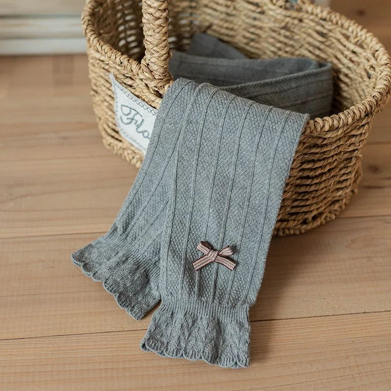 Design Cotton Newborn Polyester Black Baby Girl Ruffle Crew Socks Knee High