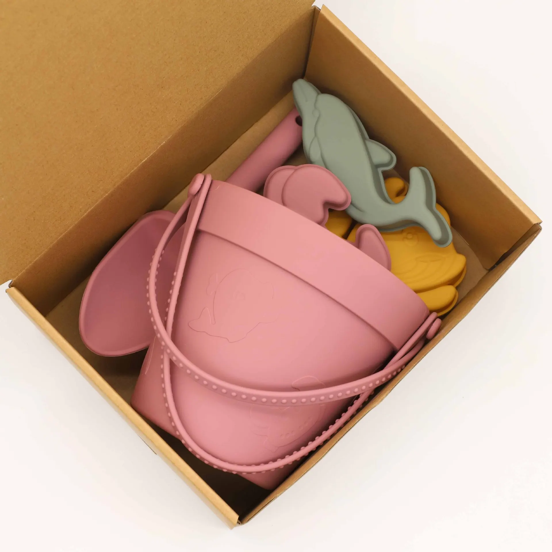 Summer Beach Toys for Kids Soft Silicone Sandbox Set Beach Game Toy for Send Children Beach Play Sand Water Play Tools