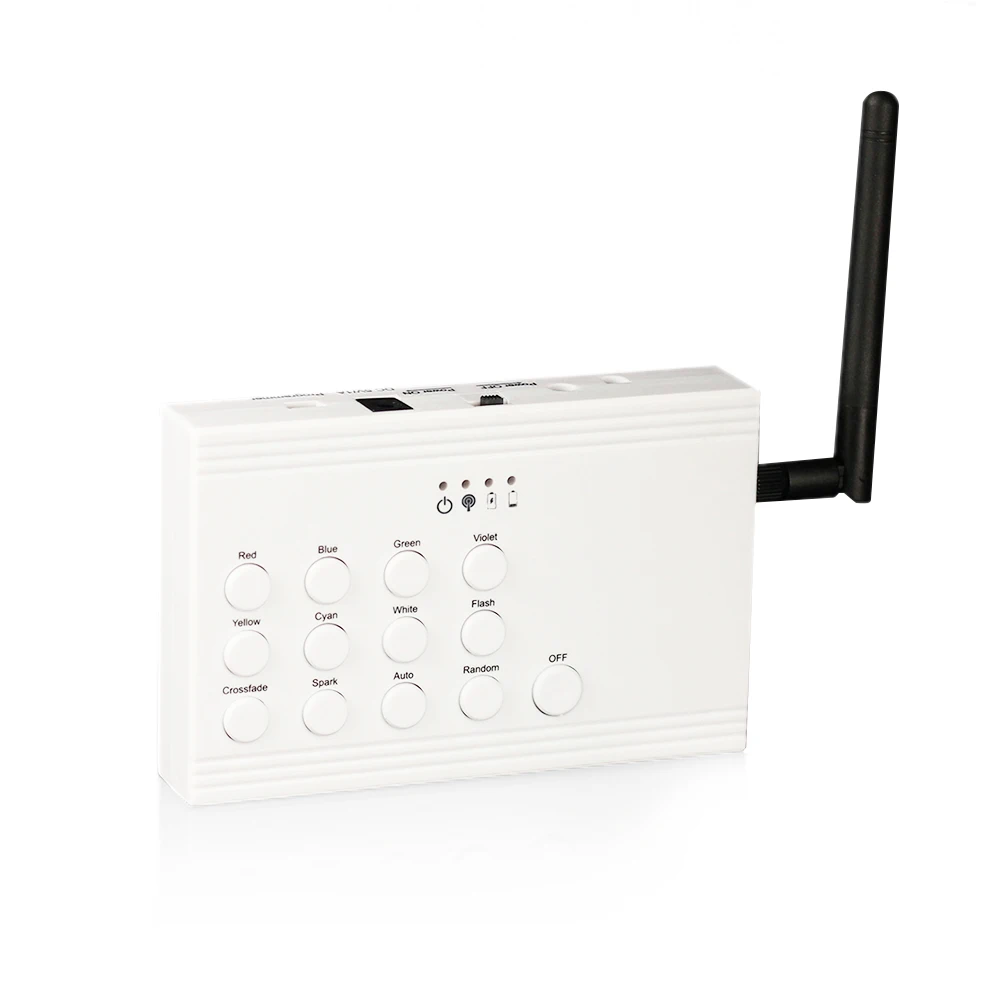 15 Color Function Remote Radio Frequency Controller For LED Bracelets Wristbands LED Lightsticks