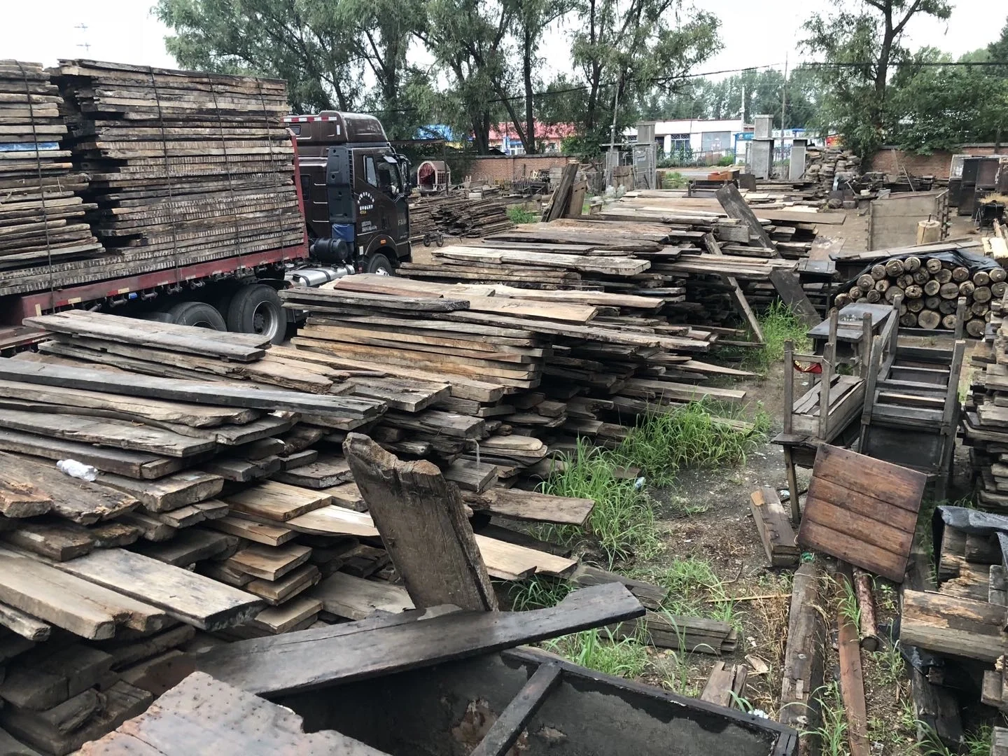 Китайский античный консольный стол Shanxi из твердого