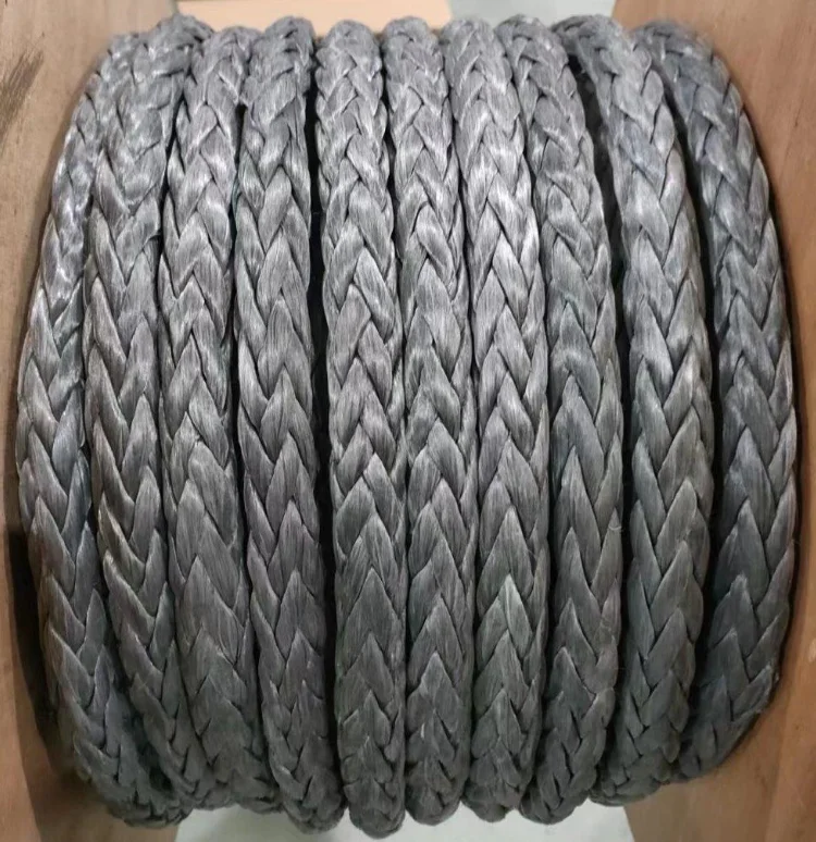 004 24 мм x 100 м заводская цена UHMWPE промышленный канат швартовка судовой подъемный Канат