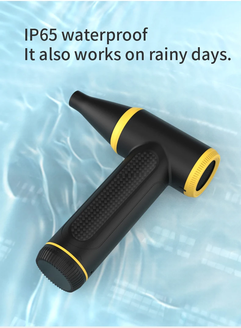 Electric Compressed Air Duster for Computer Keyboard Cleaning compressed air gun 110000RPM blower mini turbo jet fan