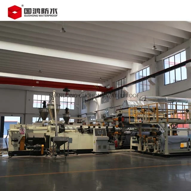 single ply roofing membrane flexible PVC waterproof membrane