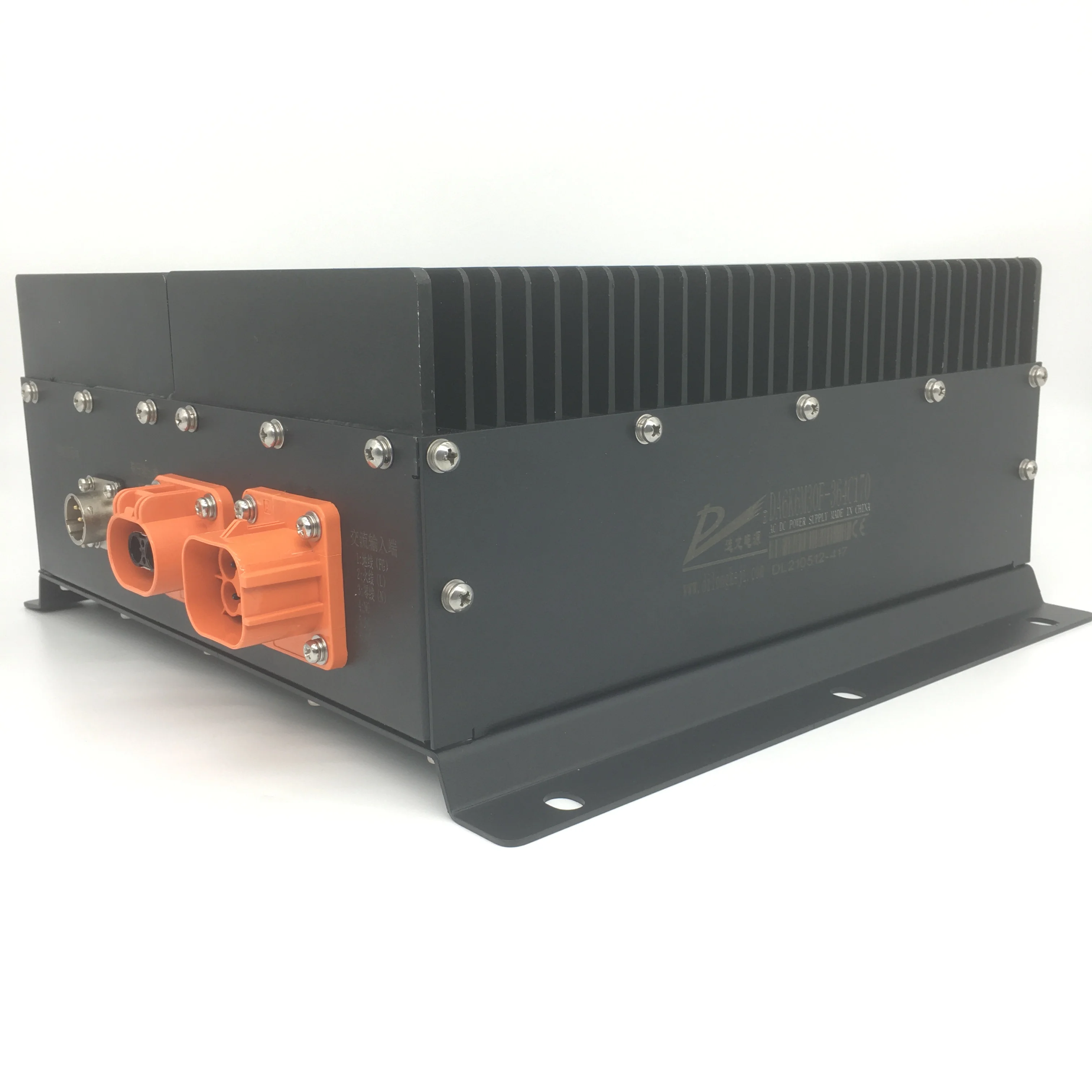 Air cooled electric vehicle cargo van 96v lithium battery pack OBC 6.6KW charger with CAN bus