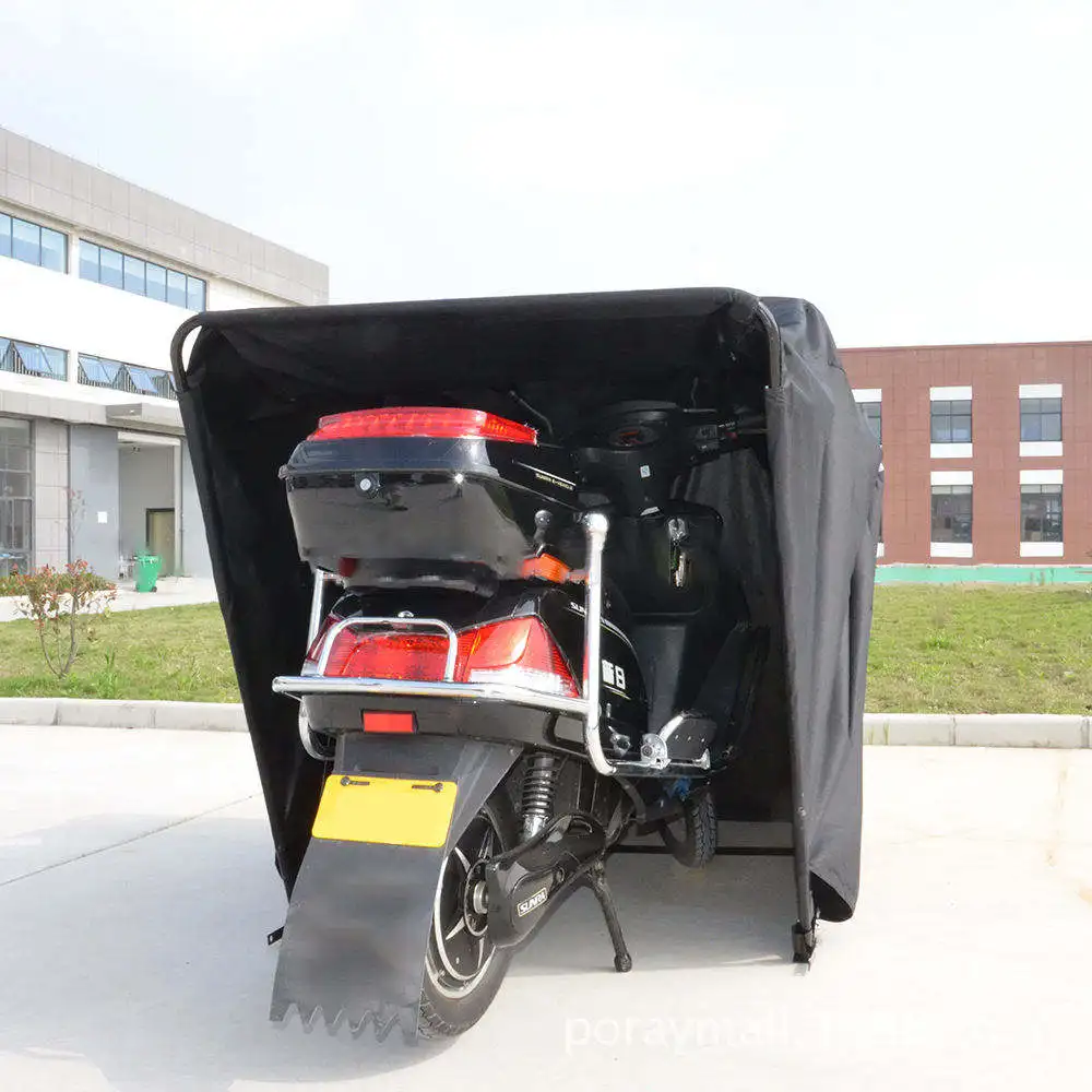 Accept Customized Logo Bicycle Saddle Cover Bicycle Storage Outdoor Shed Large Bicycle motorcycle Storage Tent