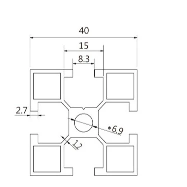 Aluminum alloy plastic film Assembly workbench Newly designed aluminum profiles with various specifications  aluminum scrap