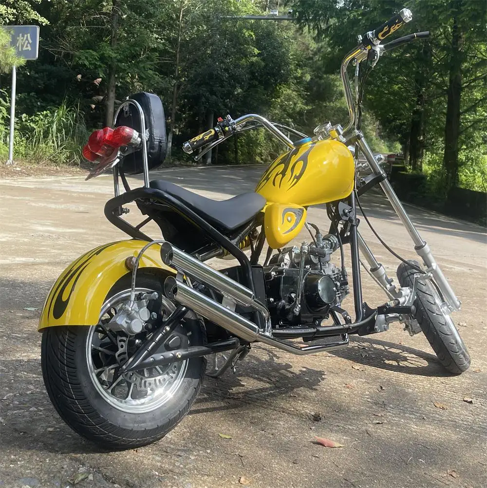 Manual/Automatic Transmission Comfortable and Convenient 125CChopper Motorcycle Comfortable Two-wheeler