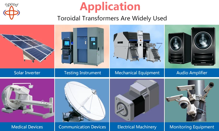 OEM ODM Toroidal Step Down Transformer up Copper wire High