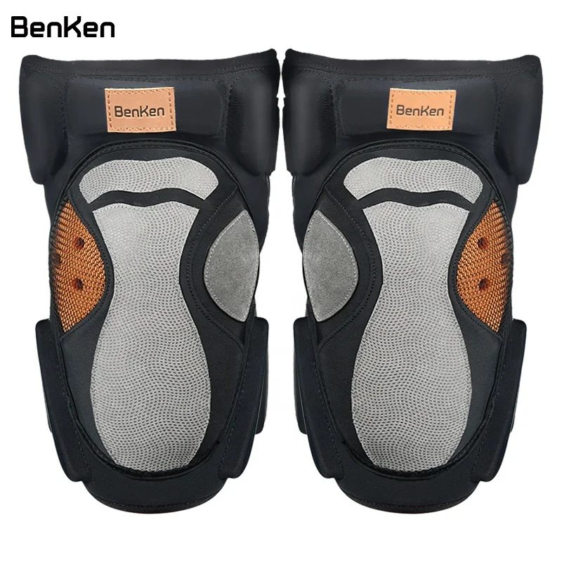 Benken Comfortable Sport Kneepad Elbow And Knee Pads Adult Ski Protective Gear for Snow Sports Secure Support