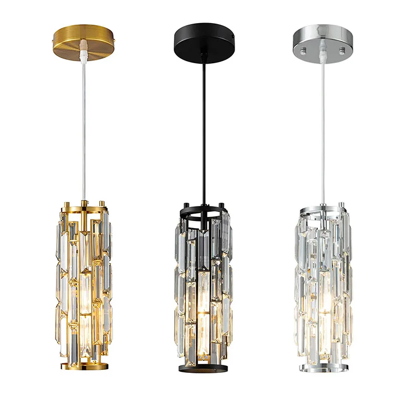 Hotel Crystal Lighting Modern Hanging Decoration Home Chandelier Glass Pendant Light for Dining Table