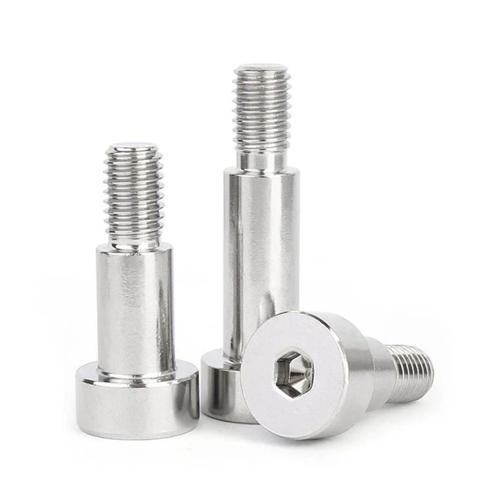 hex socket head shoulder bolts stainless steel shoulder length 3-130mm screws