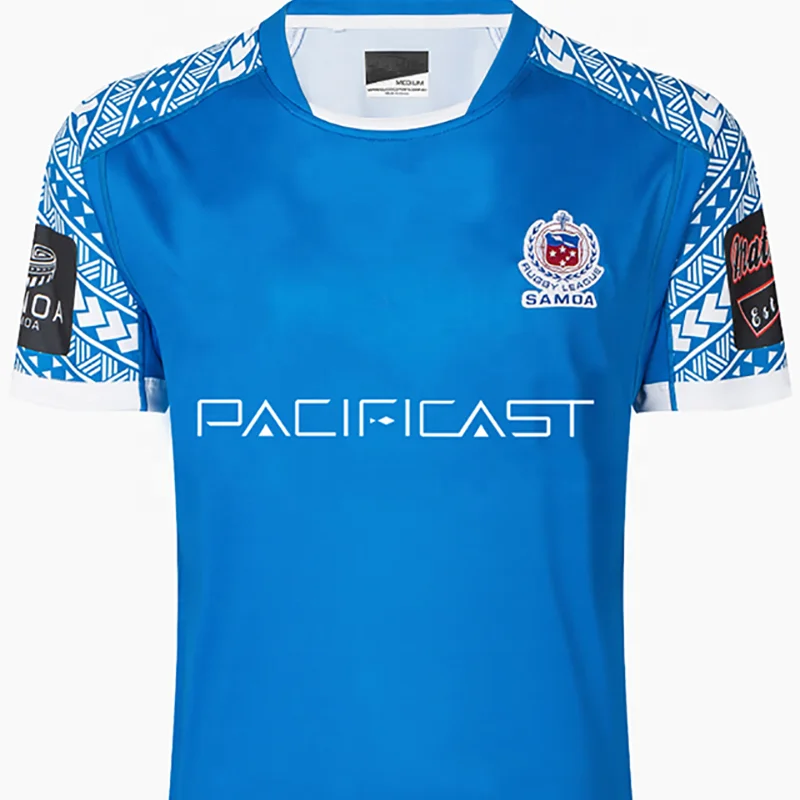 2022-2023 Samoa Home Concept Rugby Football Soccer T-Shirt S-5XL