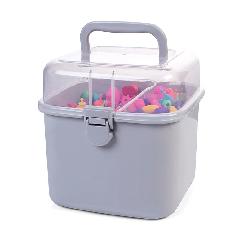 Wholesale Pop Beads Handmade Kids Craft Set Jewelry Making Kit Diy Acrylic Bead Kit Accessories