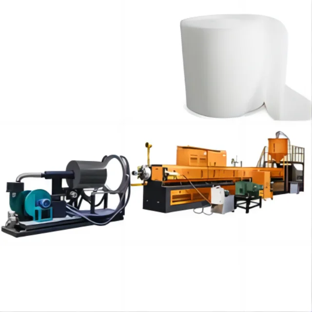 PE foam sheet production line, EPE(Expanded Polyethylene) foam sheet making machine