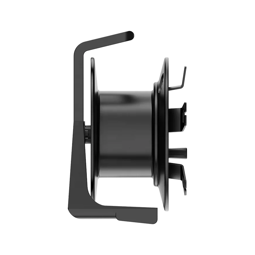 retractable steel universal plug extension reel metal drum mic holders power cable drums bobbin  cable drum reel jack