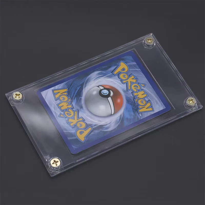 4 screw recessed card Baseball Football Basketball Hockey Sportscards Gaming Cards holder Trading Card Holder