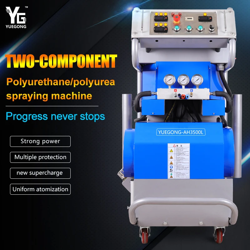 Professional Hydraulic Two Component Insulation PU Foam Spray Machine Polyurea Spray Equipment Polyurethane Sprayer For Sale