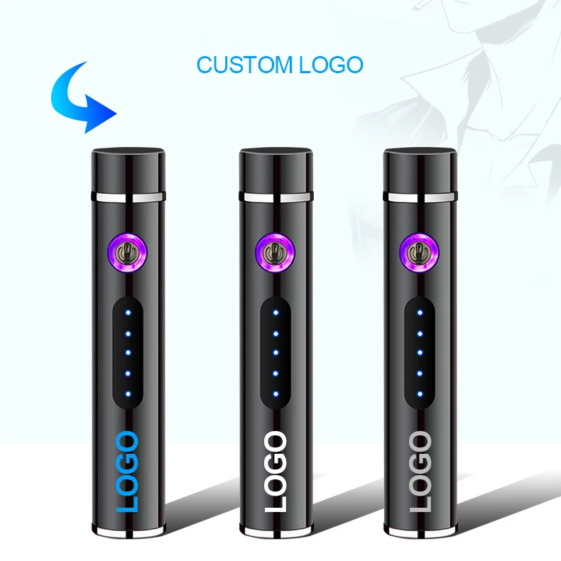 Модная электрическая USB-зажигалка Ocityitmes, USB-зажигалка