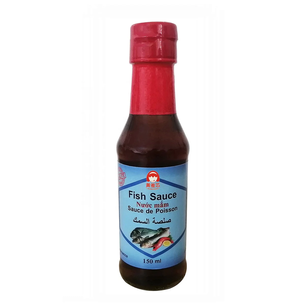 Thailand Style Fish Seasoning Sauce Seafood Premium Dipping Condiment Juice African Market Wholesale Fermented Fish Sauce 150ml