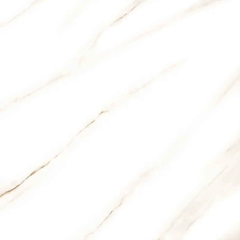 60 x 60cm Everest White Marble Look Ceramic Floor Tile