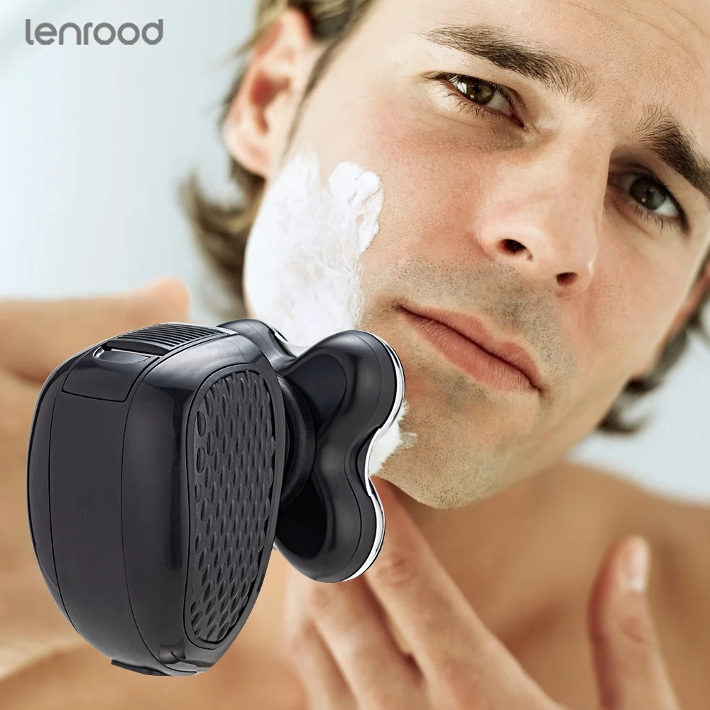 Lenrood Electric Shavers New Arrivals LR-5300 Cordless Mini USB Rechargeable Men Beard Electric Shavers For Home Use