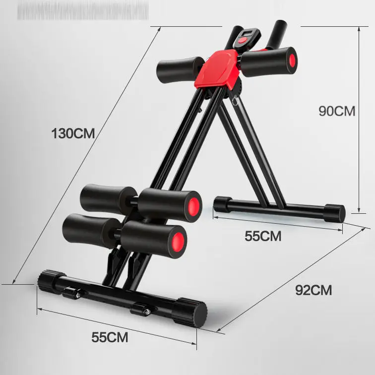Ab Workout Equipment Fitness Height Adjustable Abdominal Trainer