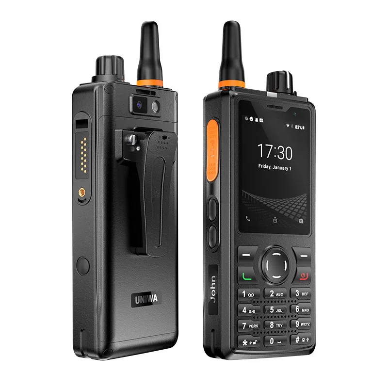 UNIWA F41 2.4 Inch original hot Android 8.1 two way radio Global 4G  network Zello POC Radio Walkie Talkie Mobile Phone