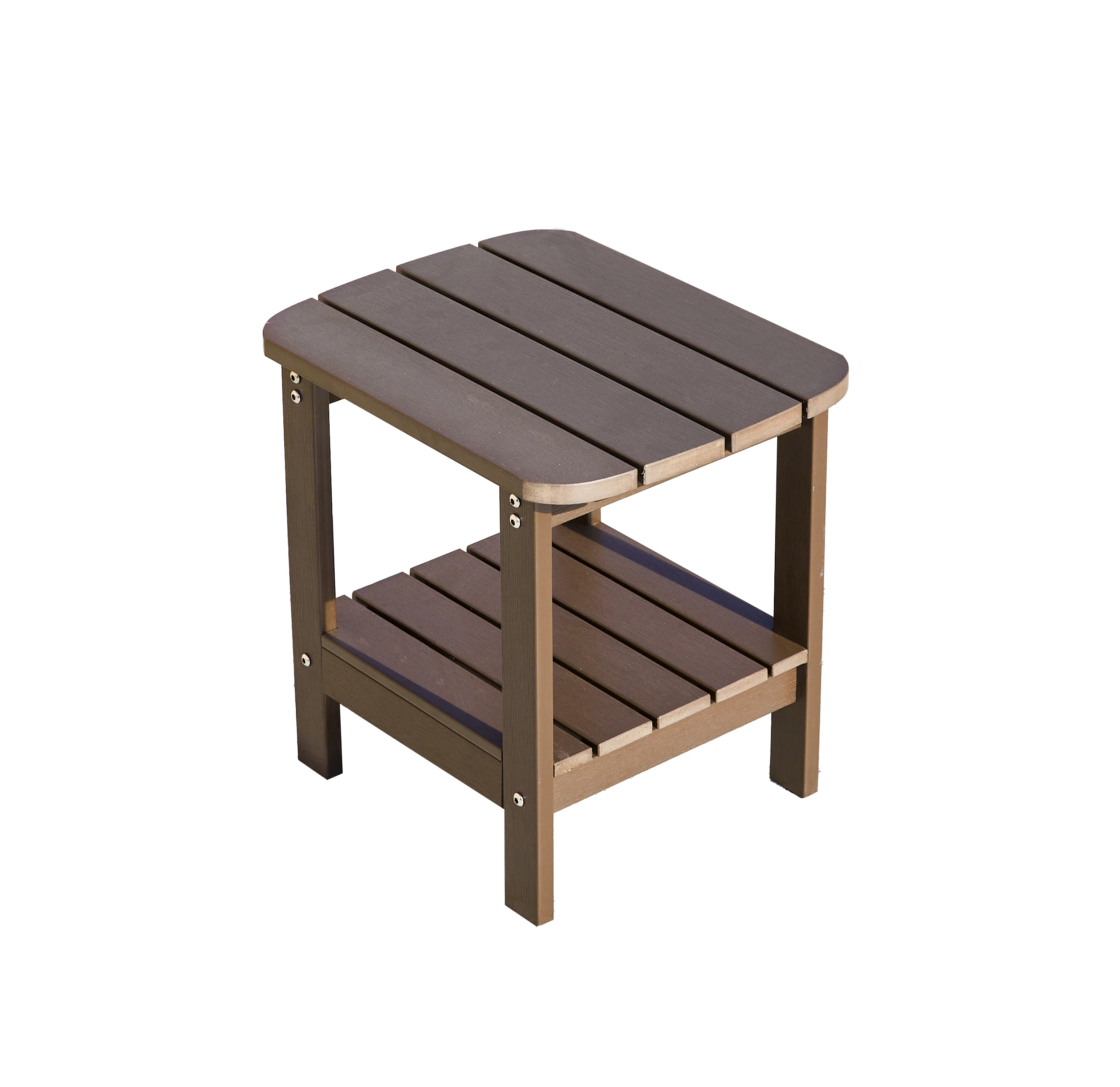 Factory direct sales Plastic wood Frog chair matching outdoor furniture Plastic wood table