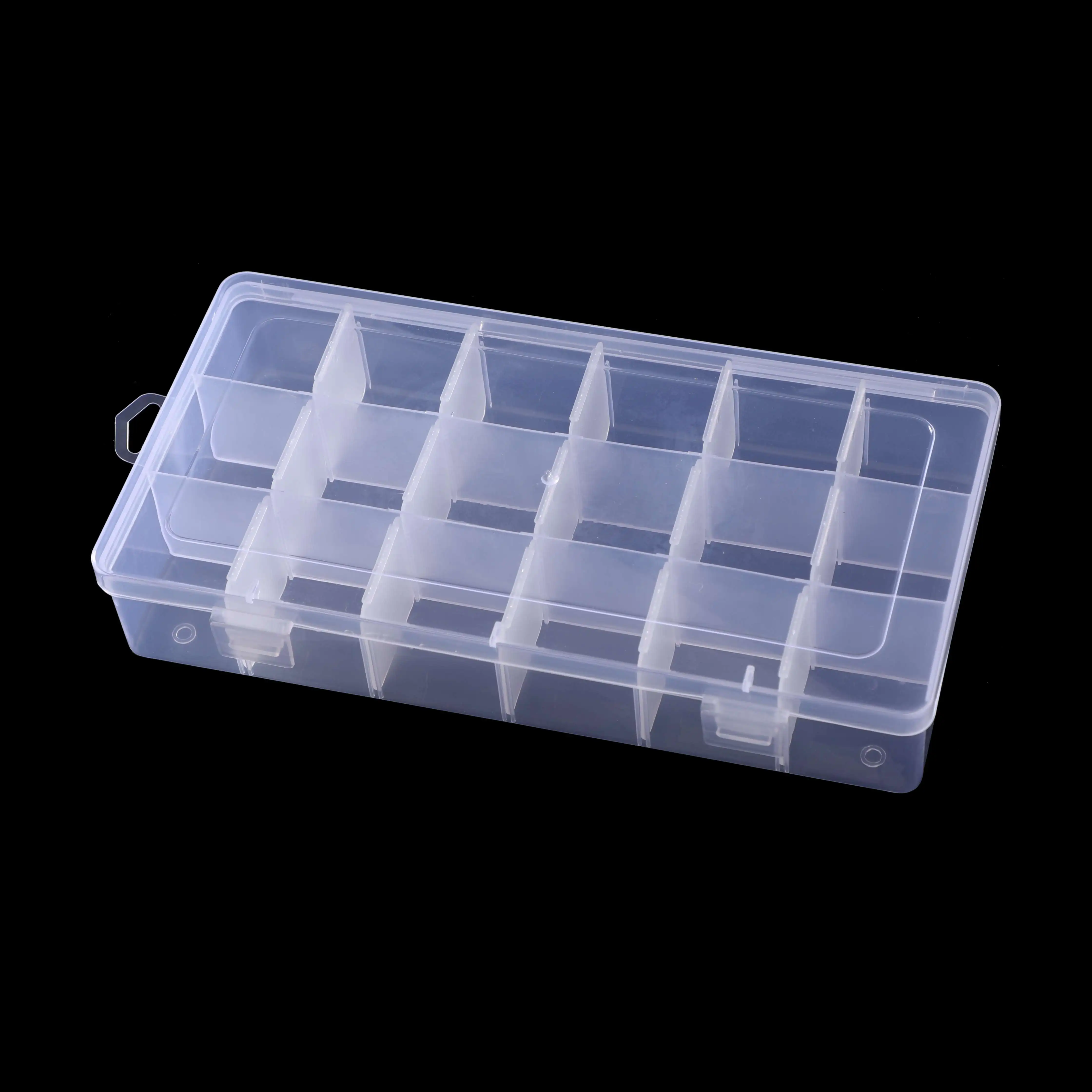 Low MOQ Food grade transparent Decorative Sewing Table with PP Plastic Storage Box