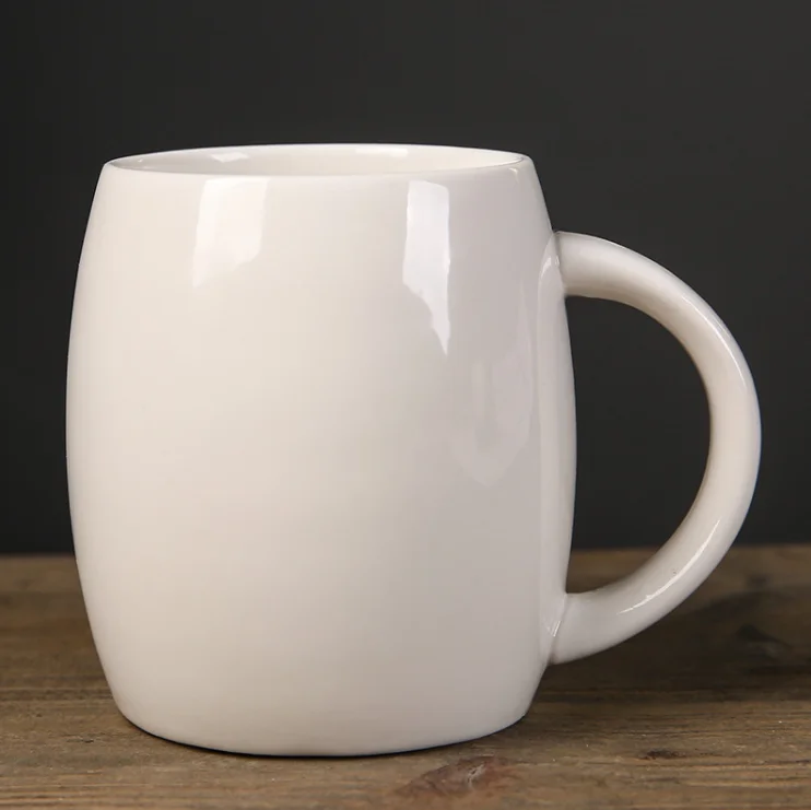 wholesale Factory Sale 11oz Full White Sublimation coated ceramic Coffee Mugs