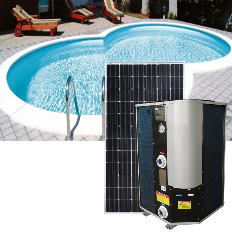 Air source solar source 7-22 KW   Inverter swimming pool heat pump heater chiller with intelligent wifi remote control