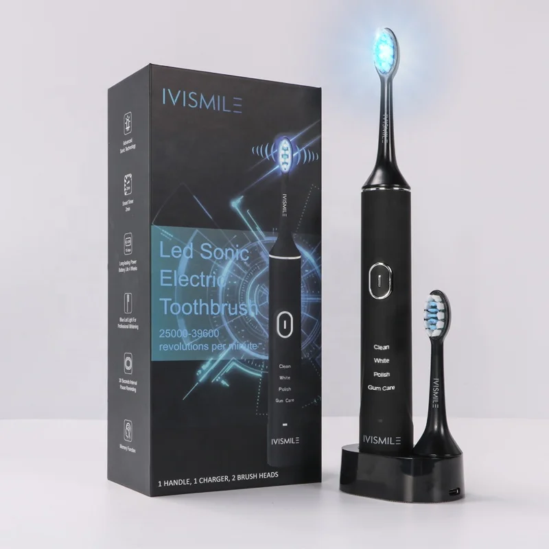  IVISMILE китайская профессиональная IPX7 Водонепроницаемая Детская электрическая зубная щетка с пользовательским