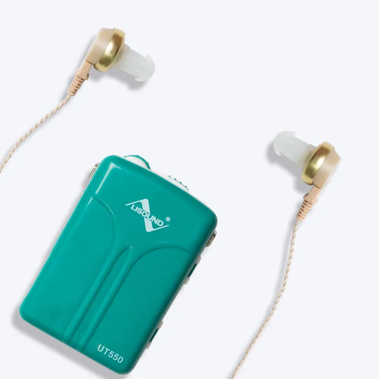 Pocket Aid earphone cord 7001-169 Earphone Cord 3-pin Y-shape 75cm for Body aid/pocket aid