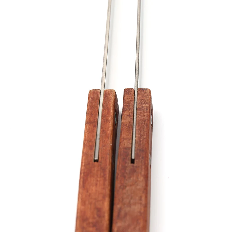Щипцы для барбекю из нержавеющей стали Skewers58.5 * 1,2 см с металлическими заклепками; Туфли-лодочки шампуры Многоразовые барбекю палочки (58,5 см (2 шт.)