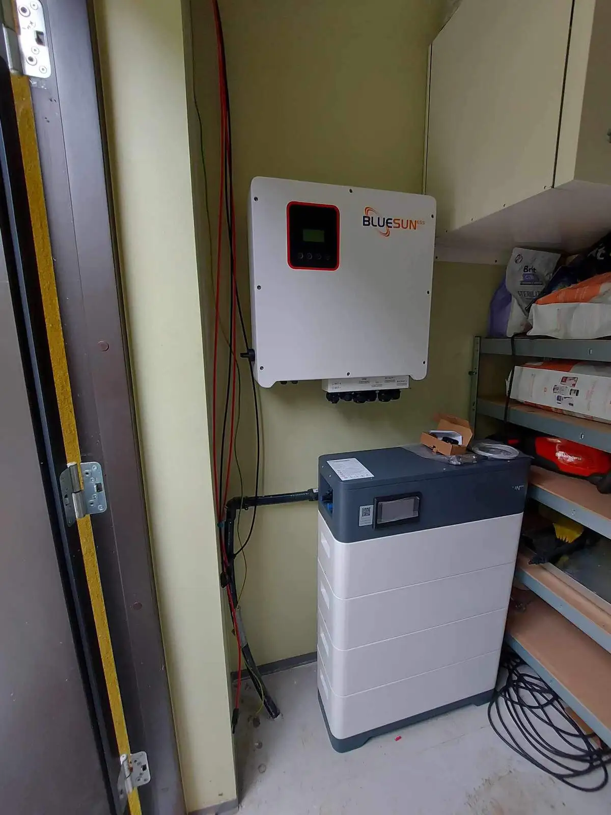 High Quality Solar Energy Panel System Kit With Lifepo4 Battery Hybrid Solar System 10Kw 15Kw Full Set Hybrid Offgrid System