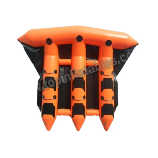Оптовая продажа заводская цена водные виды спорта 6 мест надувная лодка-банан летающая рыба для плавающего аквапарка