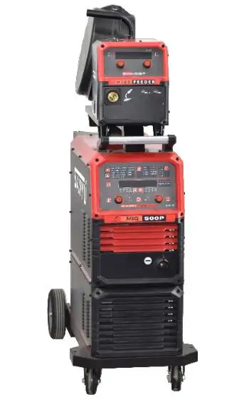 Air Cooler IGBT 500A MIG Welder Double Pulse MIG Welding Machine Multiple Function Arc Welders for Aluminum Stainless Steel Mild