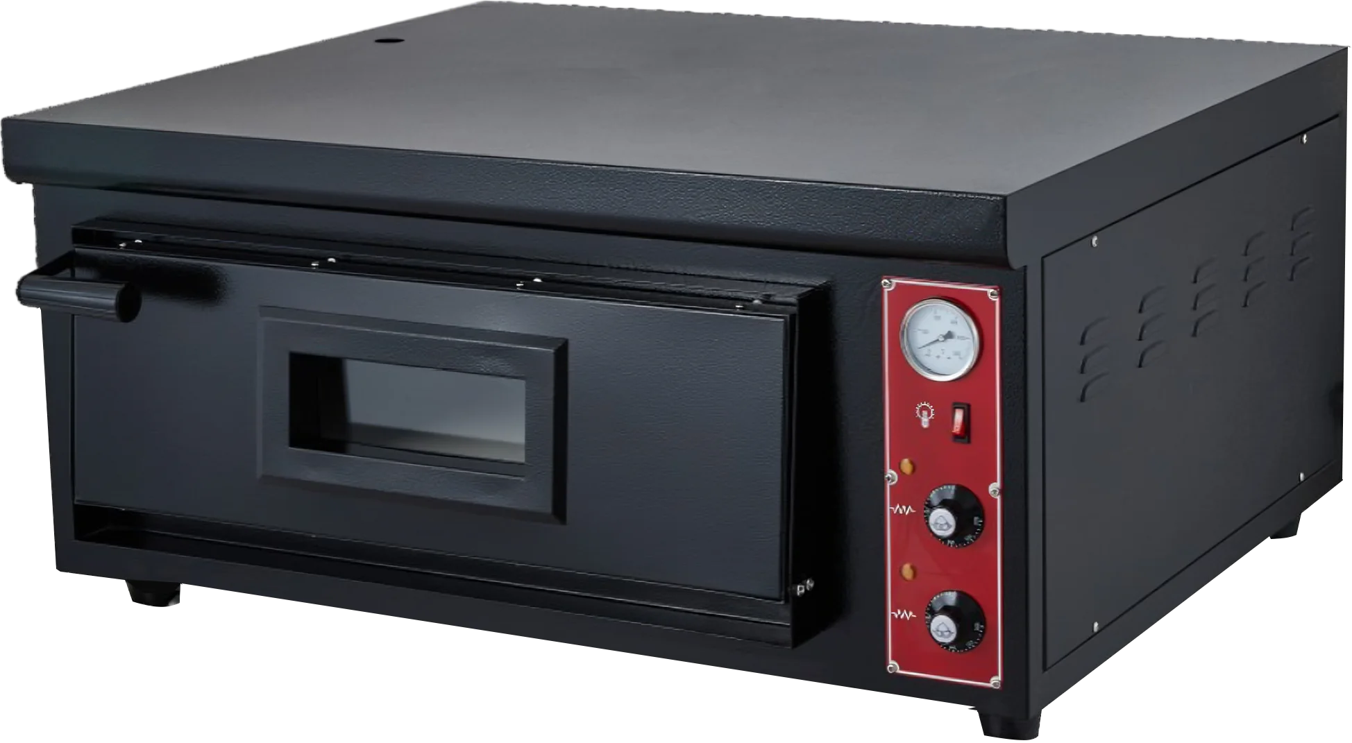 Lyroe hot sale Electric Pizza Oven  Bread Shop 1/2 grid Heating Pizza Crepe Bread Bakery Machine