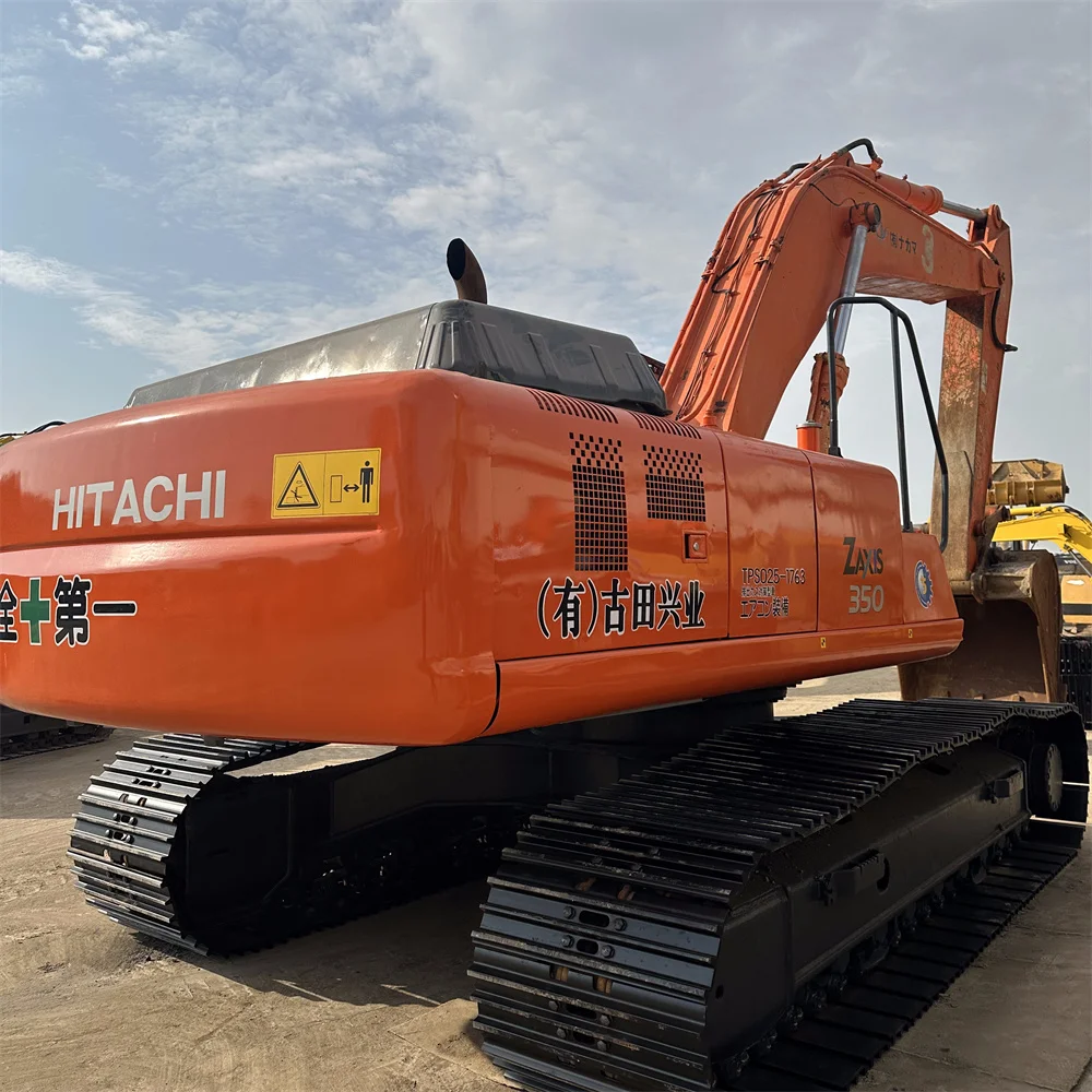 Japan Second Hachi ZX350 350 землеройный Экскаватор строительная техника Hitachi350 гусеничный экскаватор 35 тонн
