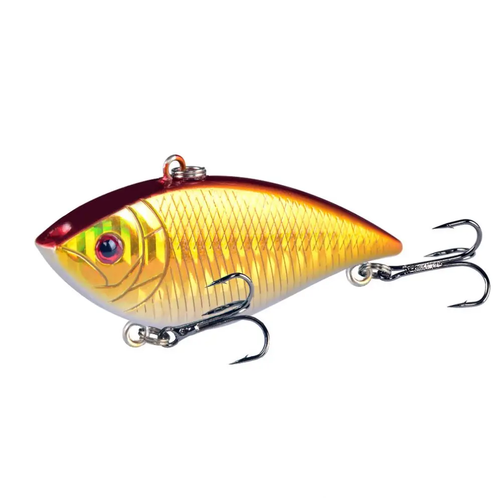 7cm 11g  vib fishing lures hard plastic lure with strong fishing hook fishing VIB lure for bass