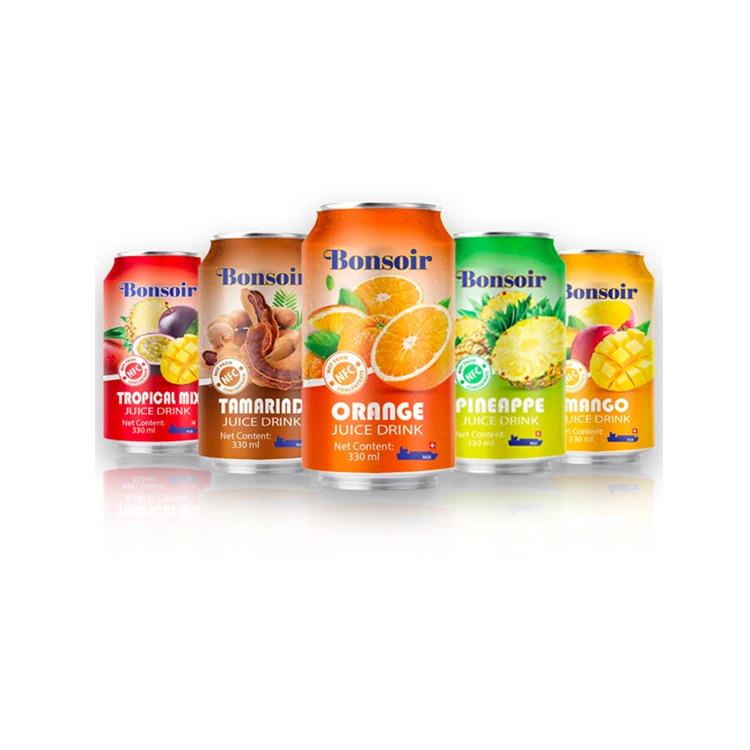 Прямая продажа с завода, горячая Распродажа, стильный тропический ананас, манго, гуава, TAMRING, BONSOIR, фруктовый сок, бренд, произведенный во Вьетнаме