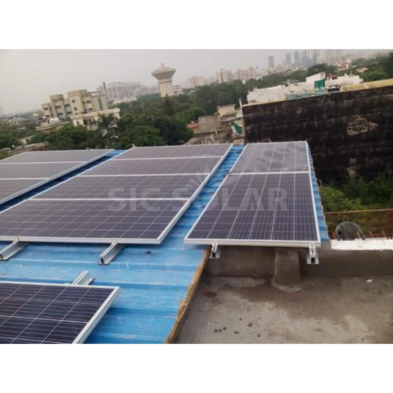 Солнечное крепление мини-рельс солнечная панель Монтажный кронштейн металлическая крыша Солнечный