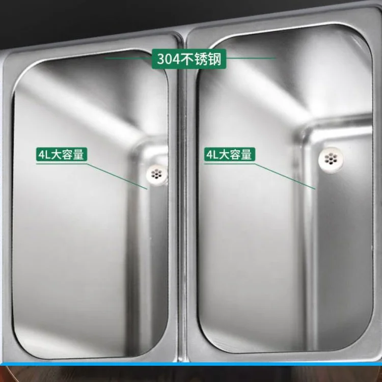 2021 New Arrival Double Tank 8L Digital Honey Sugar Fructose Syrup Dispenser Machine