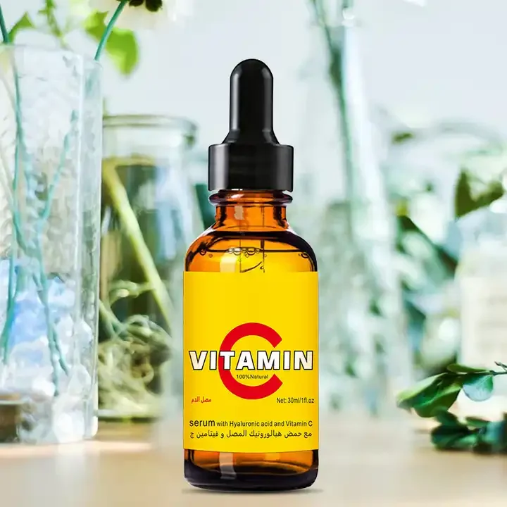 Cosmetic Factory Whitening Anti-Aging Skin Care 99% Pure Natural Organic 30Ml Hyaluronic Vitamin C Acid Face Serum